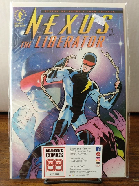 NEXUS THE LIBERATOR #1 1992 DARK HORSE COMICS Stefan Petrucha