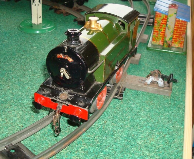 HORNBY O GAUGE Clockwork Tank Loco. M3. Gwr Green Livery. 