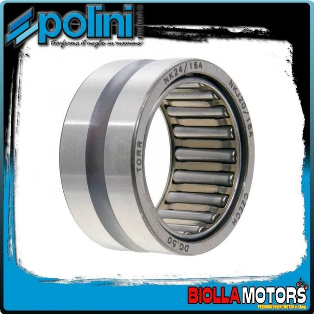 280.0055 CUSCINETTO A RULLI POLINI CARTER INGRANAGGI PIAGGIO FLY 50 4T 4V Dal 20
