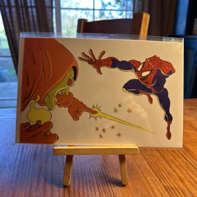 1994 Marvel Comics Spider-Man Cel on Acetate Animated series Hobgoblin Promo