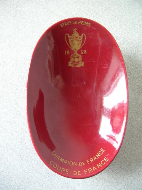Fanion 10x9 Cm FC Metz Vs Stade De Reims - 1/2 Finale Coupe France 1988 - NEUF