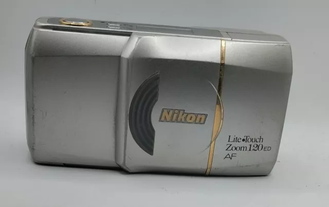 Nikon Lite Touch Zoom 120 ED AF Gold Point & Shoot 35mm Film Camera