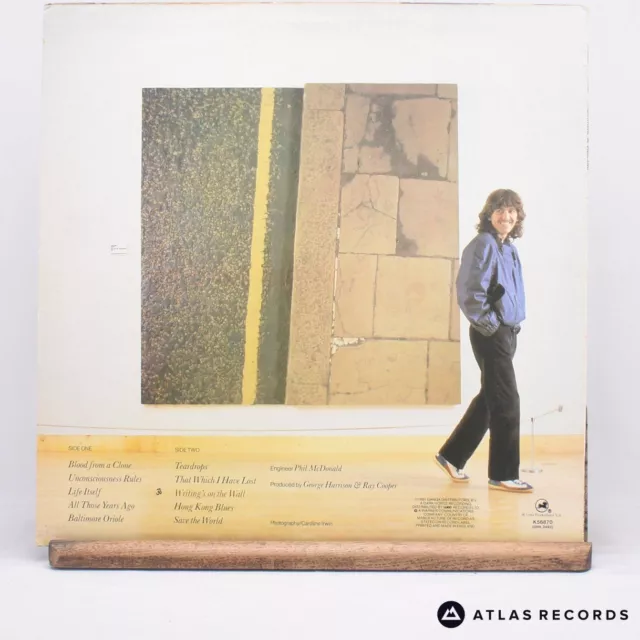 George Harrison Somewhere In England LP Album Vinyl Record K56870 - EX/EX 3
