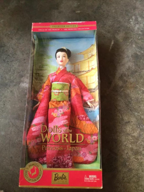 Princess of Japan Barbie Dolls of the World Collector Edition #B5731 2003 NRFB