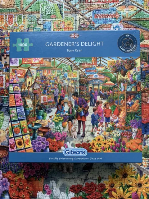 Puzzle Gerty's Garden Retreat Gibsons-G6324 1000 pièces Puzzles