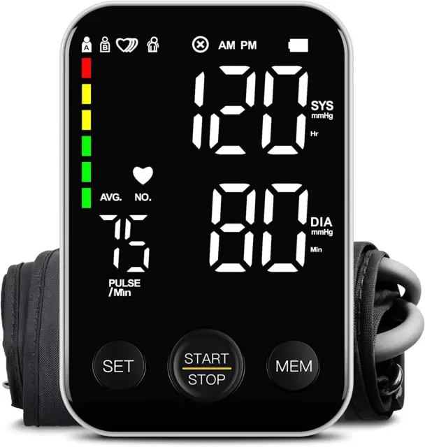 Blood Pressure Monitor Upper Arm Blood Pressure Monitors for Home Use BP Machine