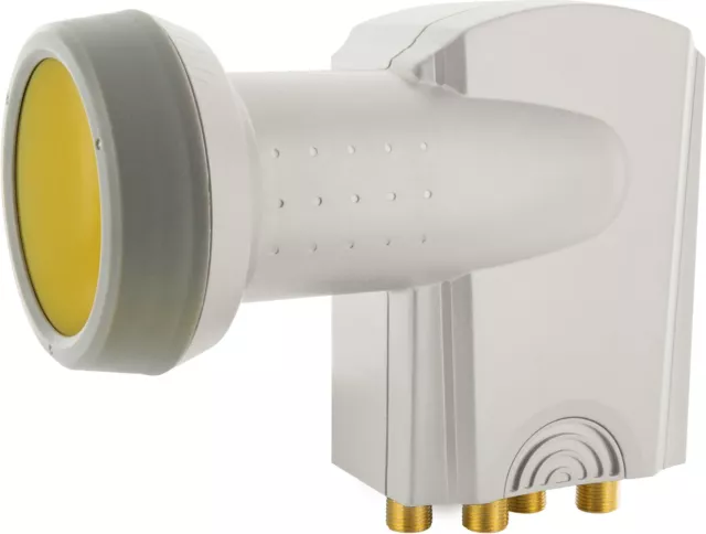 Schwaiger Quattro LNB Multischalter nötig SunProtect Wetterschutz HD tauglich