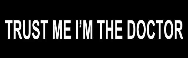 Trust me im the doctor who Stickers dr tardis