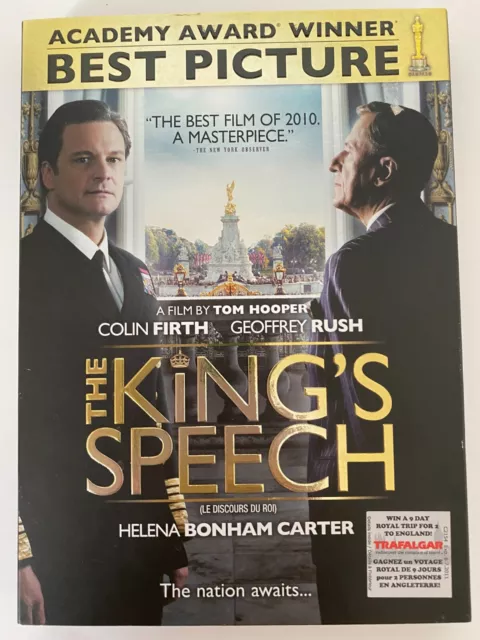 The Kings Speech DVD 2-Disc Set, BRAND NEW