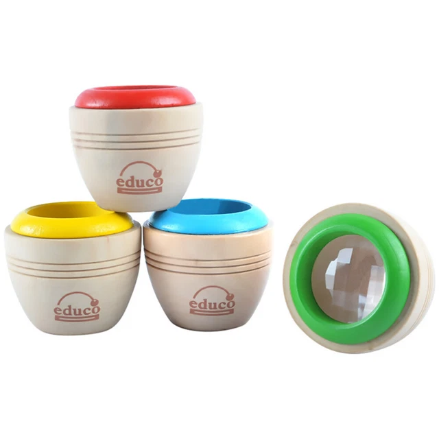 Jouet cube rotatif à 6 faces pour enfants et adultes, gyroscope triangulaire portable du bout