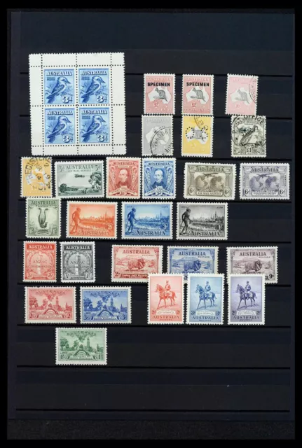 Lot 39001 Stamp collection British colonies 1870-1936 on stockpage.