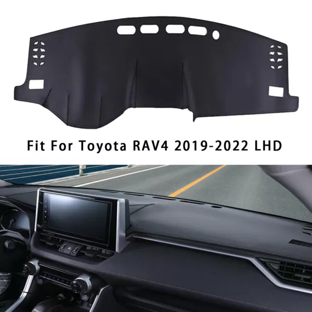 Für Toyota RAV4 19-2022 Leder DashMat Dashboard Cover Sonne Protektor Matte