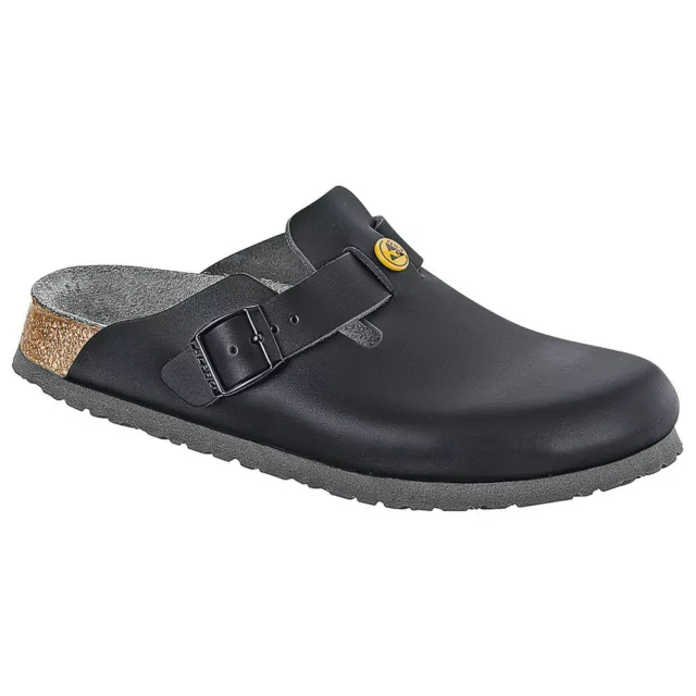 Birkenstock ESD-Clog Boston, Größe 45, schwarz, normal 061360-45 (575120)