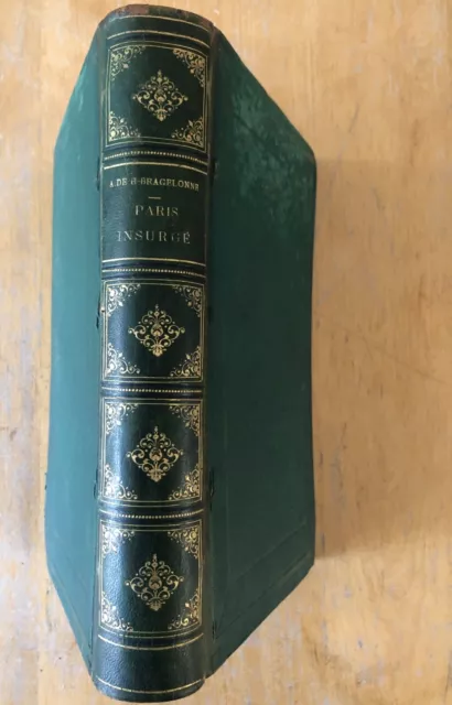 Histoire de Paris - Paris Insurgé  Histoire illustrée des évenements de 1871