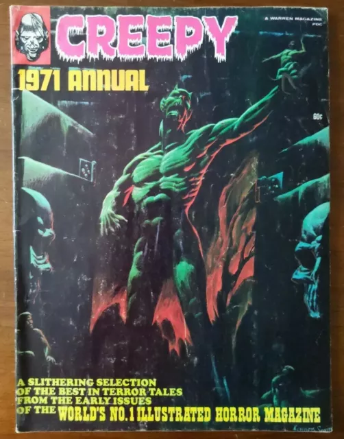 Creepy Annual 1971 - Warren Magazine Demon Gate Cover Neal Adams Steve Ditko