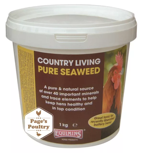 Equimins Country Living Pure Seaweed Poultry Vitamins Minerals 1kg - RM48