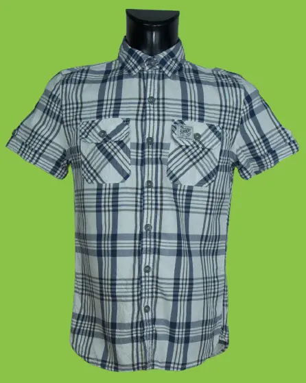 -** Chemise Homme Superdry Manches Courtes Taille S Vgc
