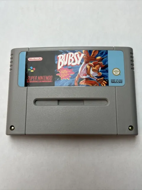 Bubsy - Super Nintendo - Snes -  - Fah