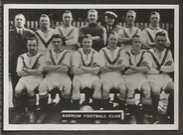 Ardath-Photocards A Lancs Football 1936 (Lf110)-#001- Barrow Fc