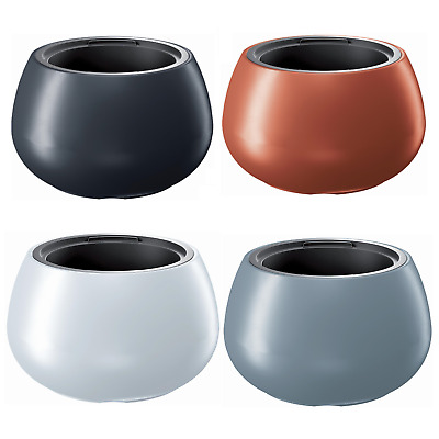 Prosperplast Pot de fleurs avec insert Heos 2en1 rond Prosperplast 