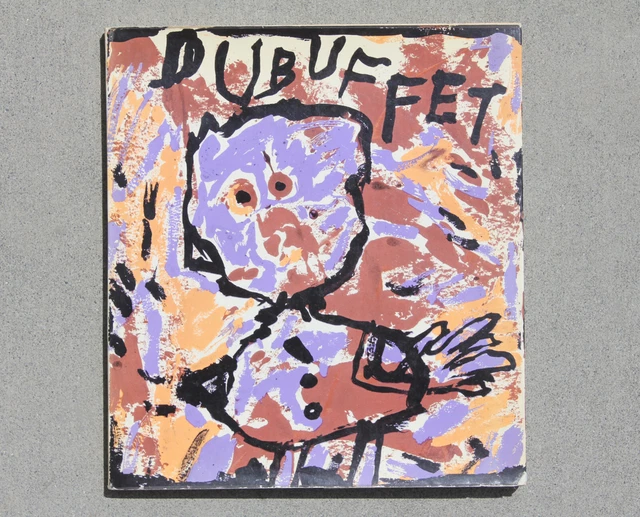 RARE JEAN DUBUFFET Mid Century Modern Collectible Art Catalogue Beyeler ...