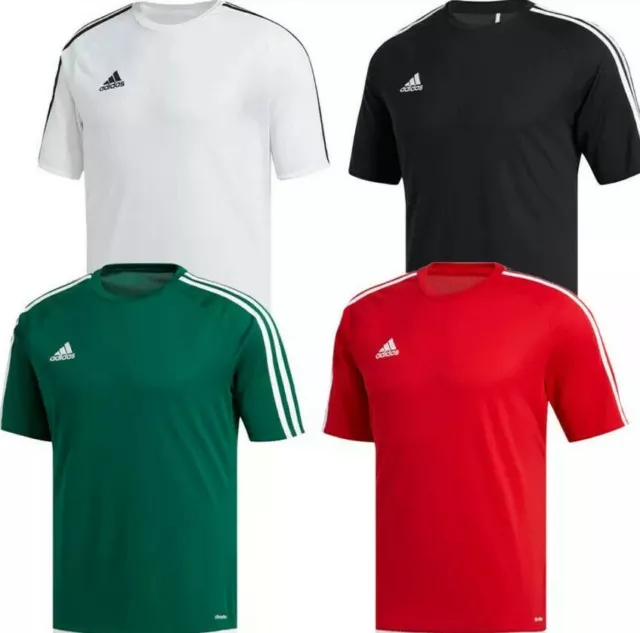 Adidas Ragazzi Estro T-Shirt Maglietta Calcio Bambini SPORTS Palestra Pe Maglia