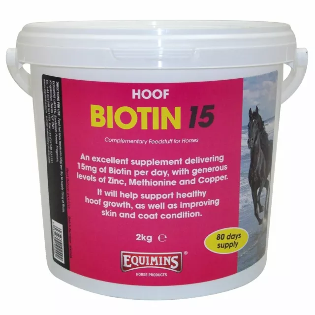 Equimins Biotin 15 2 KG TUB