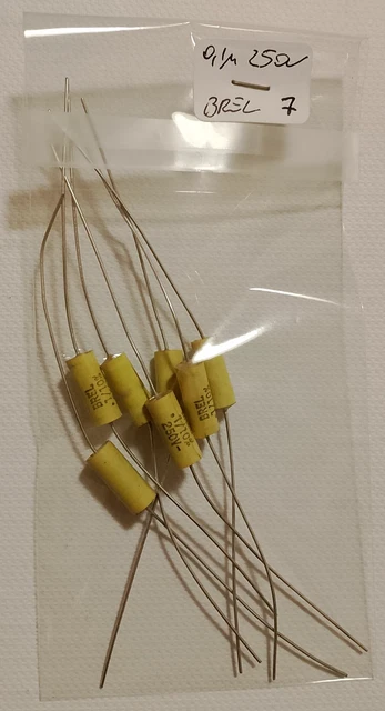 CONDENSATEUR POLYESTER 0,15uF 150K 400V 10 % ROEDERSTEIN GMBH ÉROFILM 2 PIÈCE
