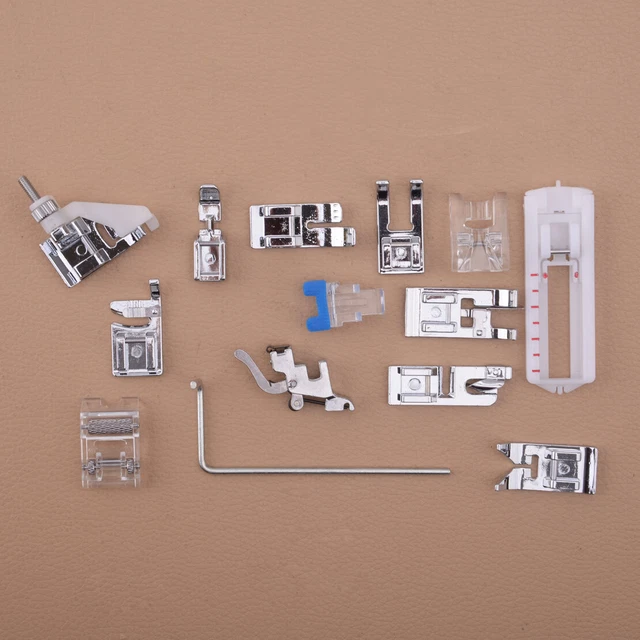 SET SEWING MACHINE Presser Foot Feet Snap fit for Low Shank Husqvarna