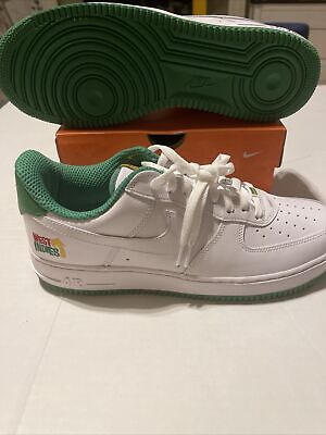 Nike Air Force 1 Low Retro QS Shoes "West Indies" White Green DX1156-100 Mens 13