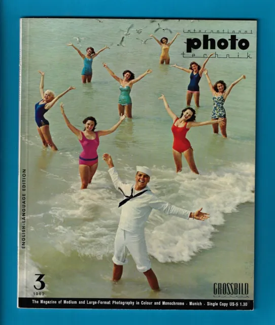 Vintage International Photo Technik Magazine English Language Edition 3/1962