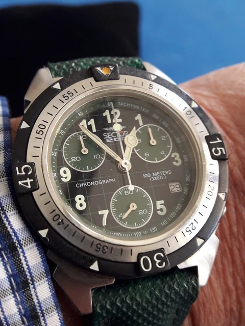 ✔ ✔Splendido  Ottime Condizioni Cronografo  Sector No Limits 200 Swiss Made ✔ ✔