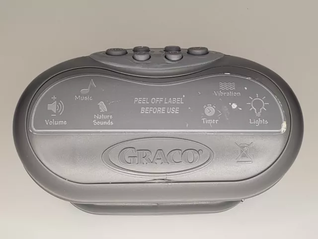 Graco Pack N Play Crib Soother Nature Sound Lights Music. Cleaned. Working.
