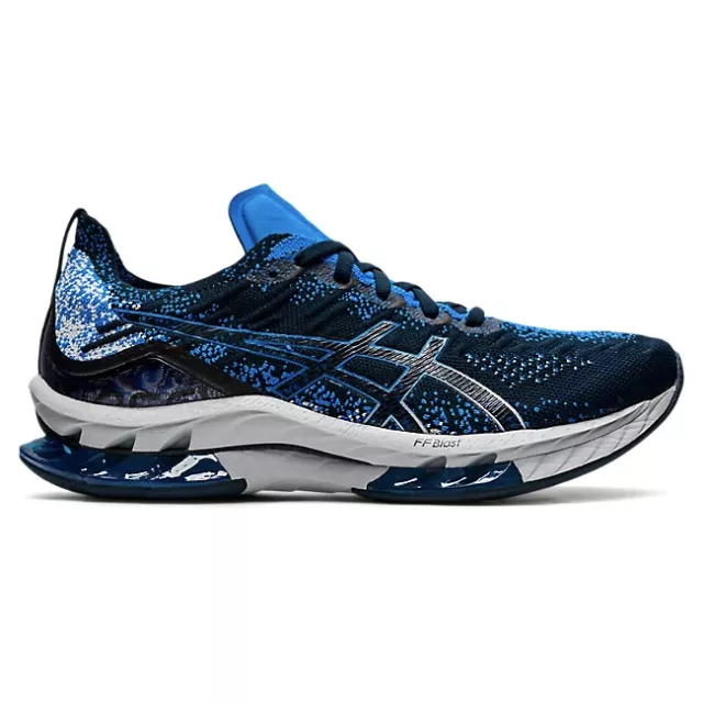 Zapatos para correr ASICS GEL-KINSEI BLAST eléctricos azules para hombre deporte jog 1011B203-403