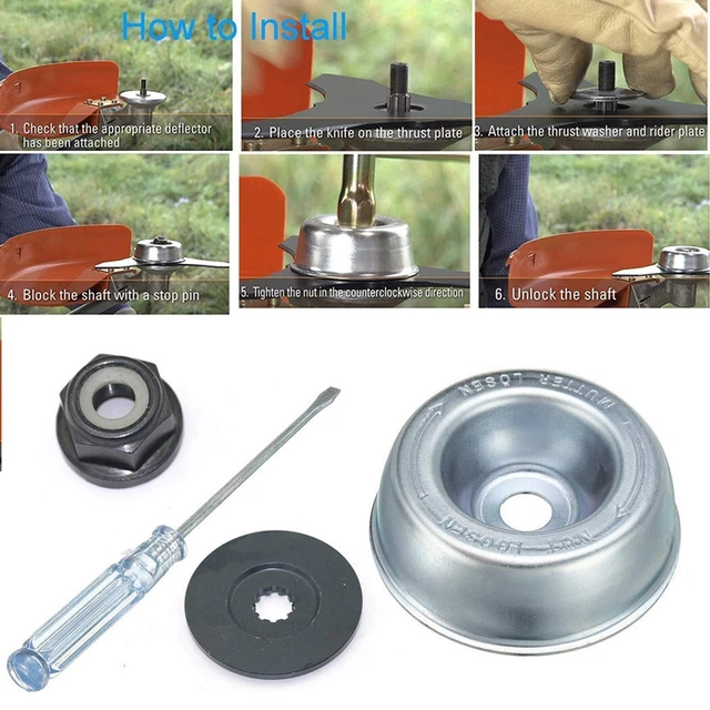 HIGH QUALITY BLADE Adapter Maintenance Kit for STIHL Trimmers & Cutters