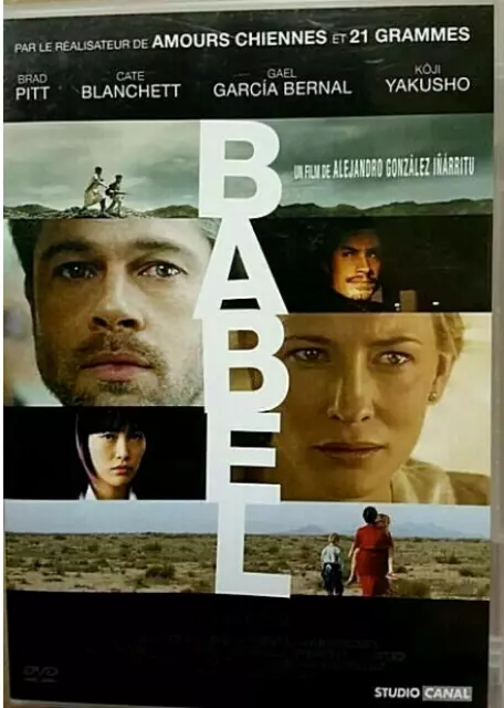 dvd Babel - Brad Pitt - Cate Blanchett