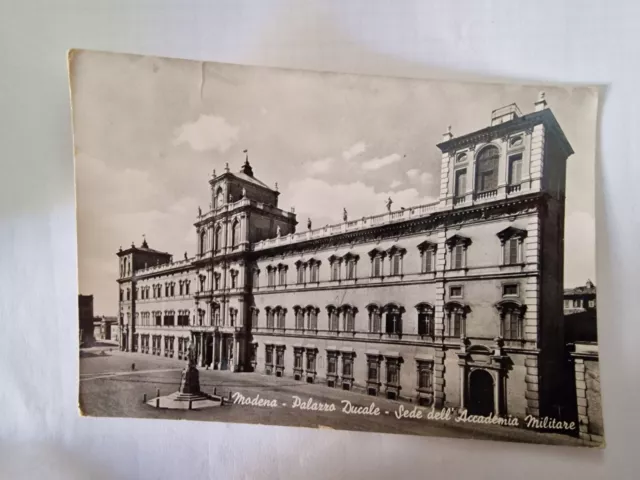 Cartolina Modena Palazzo Ducale Sede Accademia Militare 1959 ZA653  ^