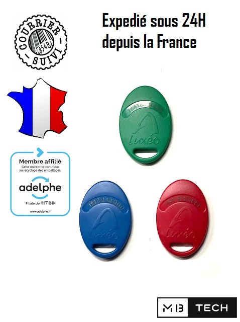 Badge Luxeo Aztek | Neuf/Vierge | 1Pcs | Distributeur Café & Friandises | MBTech