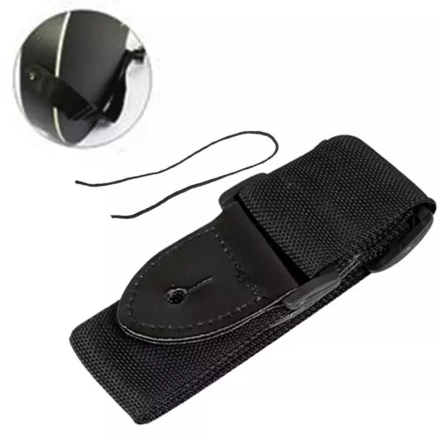 Nylon Guitar Strap For Acoustic Electric Bass Adjustable Belt Nylo Bl Best Z3J2