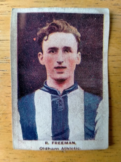 R. Freeman Oldham Ath DC Thomson Adventure Famous Club Colours & Players 1923