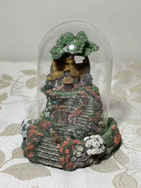 Wishing Well Cottage By Violet Schwenig Hand-Painted Limited Edition