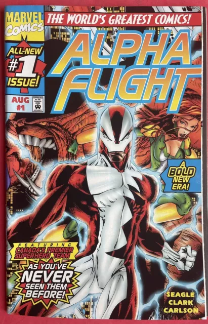 Alpha Flight Vol 2 #1-16,18-20 (1997-1999) Near Complete Set Missing #17 2