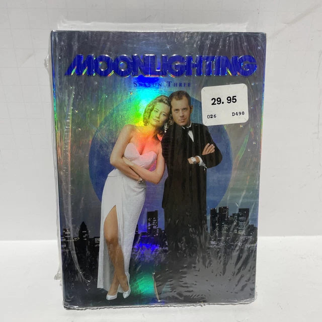 BRUCE WILLIS MOONLIGHTING Season 3 DVD 2006 4-Disc Set Brand
