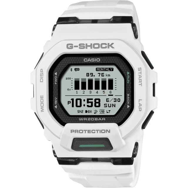 CASIO G-SHOCK WHITE Unisex Mp-Mgsa5-1 Digital Watch Used Good
