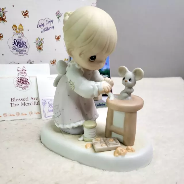 Precious Moments Blessed Are The Merciful PM972 1997 Members Only Figurine