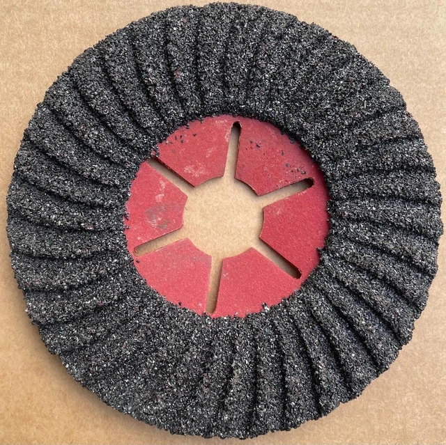 Schleifscheibe #115 Schwarz - Für Metall, Rost & Farbe, 115mm Durchmesser