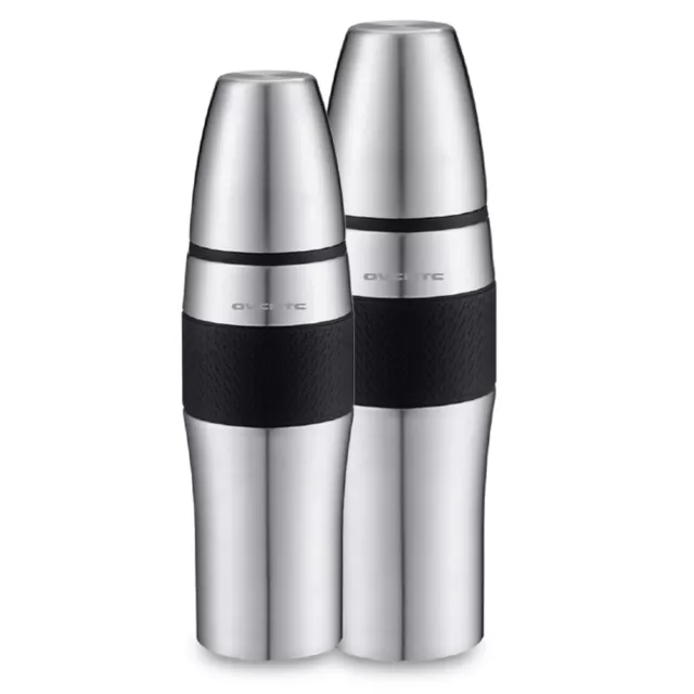 Ovente Thermos Vacuum Insulated Double Wall Stainless Steel with Travel Cup TSA