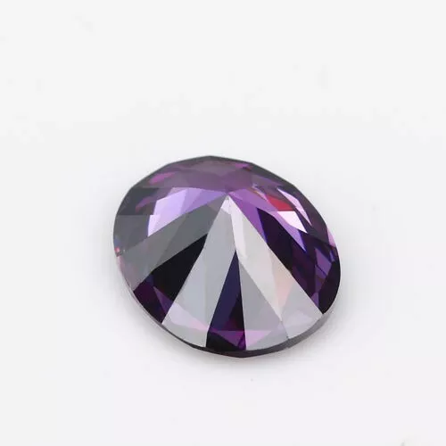 12x10 mm Natural Purple Amethyst Gems  7.25 ct Oval Faceted Cut VVS Loose Gems 2