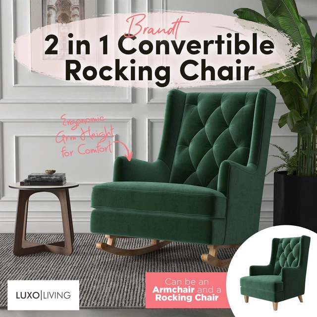 Brandt 2 in sales 1 convertible rocking armchair
