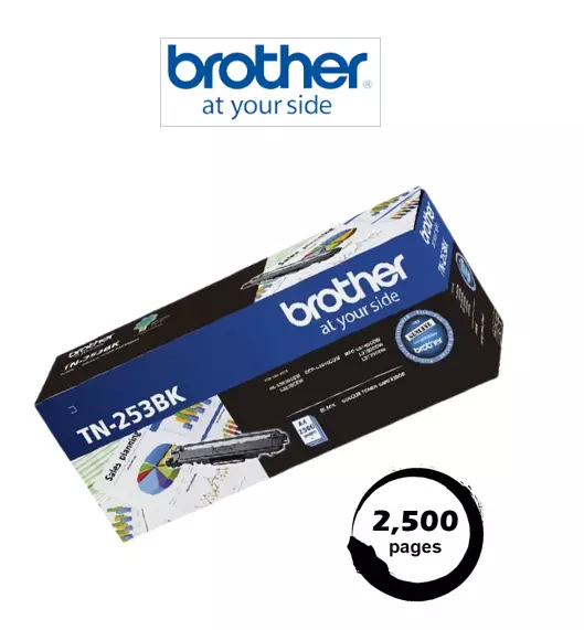 Genuine Brother TN253 Toner Cartridge 1,300 Pages